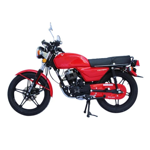 Moto Buler Carrera 200cc Aleación - Negro - Rojo - Azul