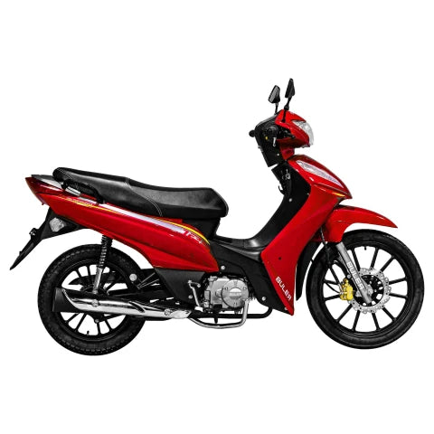 Motocicleta Buler Urban 125cc con Aleación - Rojo