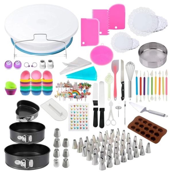 SET DE UTENSILIOS DE PASTELERÍA 512 PCS CROIX