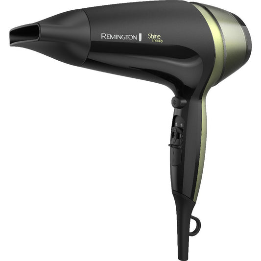 SECADOR DE PELO REMINGTON D13A SHINE THERAPY AVOCADO