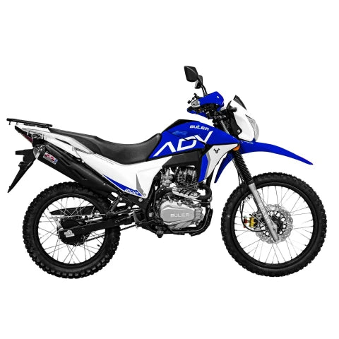 Motocicleta Buler Trail ADV 200 cc c/ Rayos Negro - Rojo - Azul