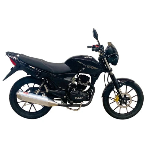 Motocicleta Buler Faiter 150 cc c/ Aleación Negro - Rojo - Azul - Gris