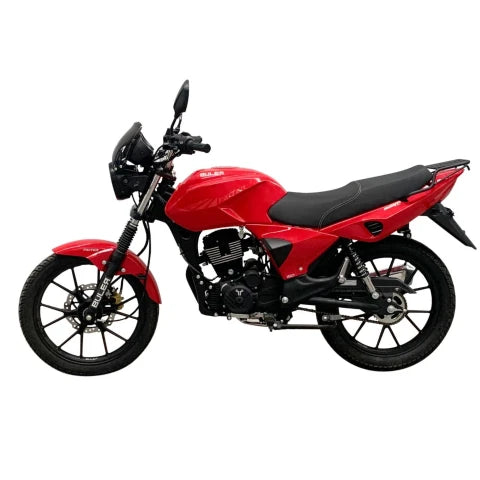 Motocicleta Buler Faiter 150 cc c/ Aleación Negro - Rojo - Azul - Gris