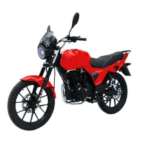 Motocicleta Buler Faiter 200 cc c/ Aleación Negro - Rojo - Azul