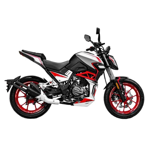 Motocicleta Buler Super Sport 200 cc c/ Aleación Naranja - Rojo