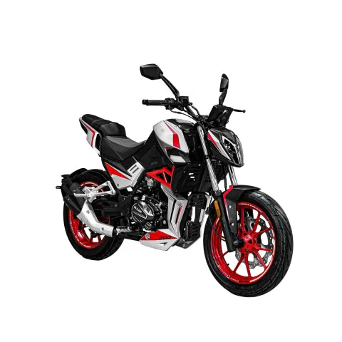 Motocicleta Buler Super Sport 200 cc c/ Aleación Naranja - Rojo