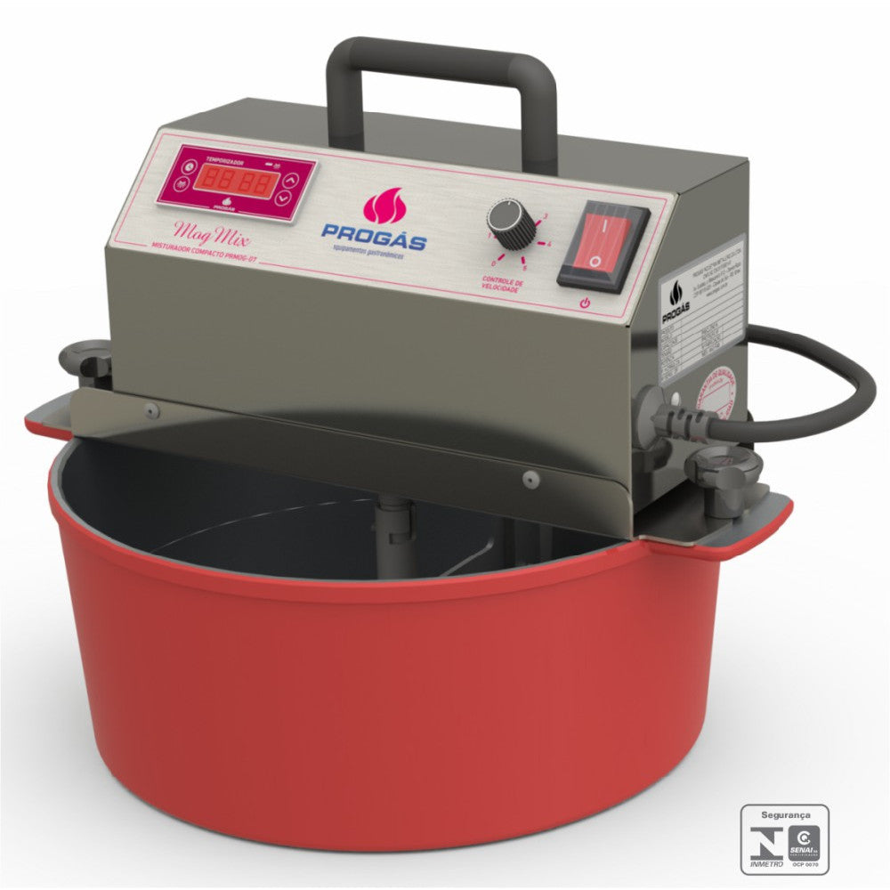 OLLA MEZCLADORA PROGAS MOG-MIX 7 LTS PARA SOBREPONER EN ANAFE DE GAS