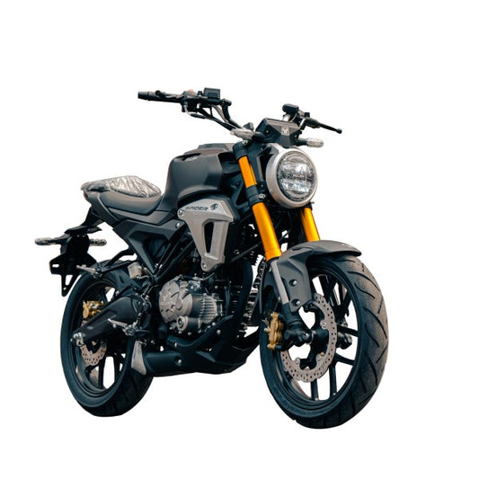 Motocicleta Buler Spider 250 cc c/A Negra - Roja - Gris