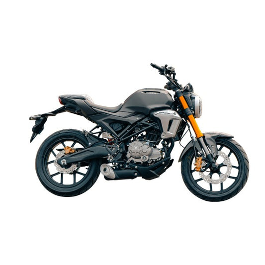 Motocicleta Buler Spider 250 cc c/A Negra - Roja - Gris